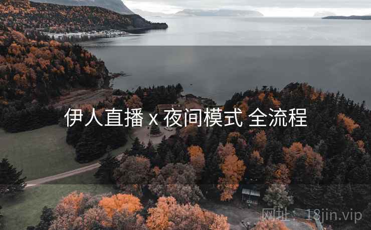 伊人直播 x 夜间模式 全流程 伊人直播 x 夜间模式 全流程